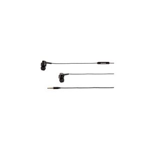 Aud&iacute;fonos Manos Libre Aiwa 1 Negro Con Cable / Microfono Vc