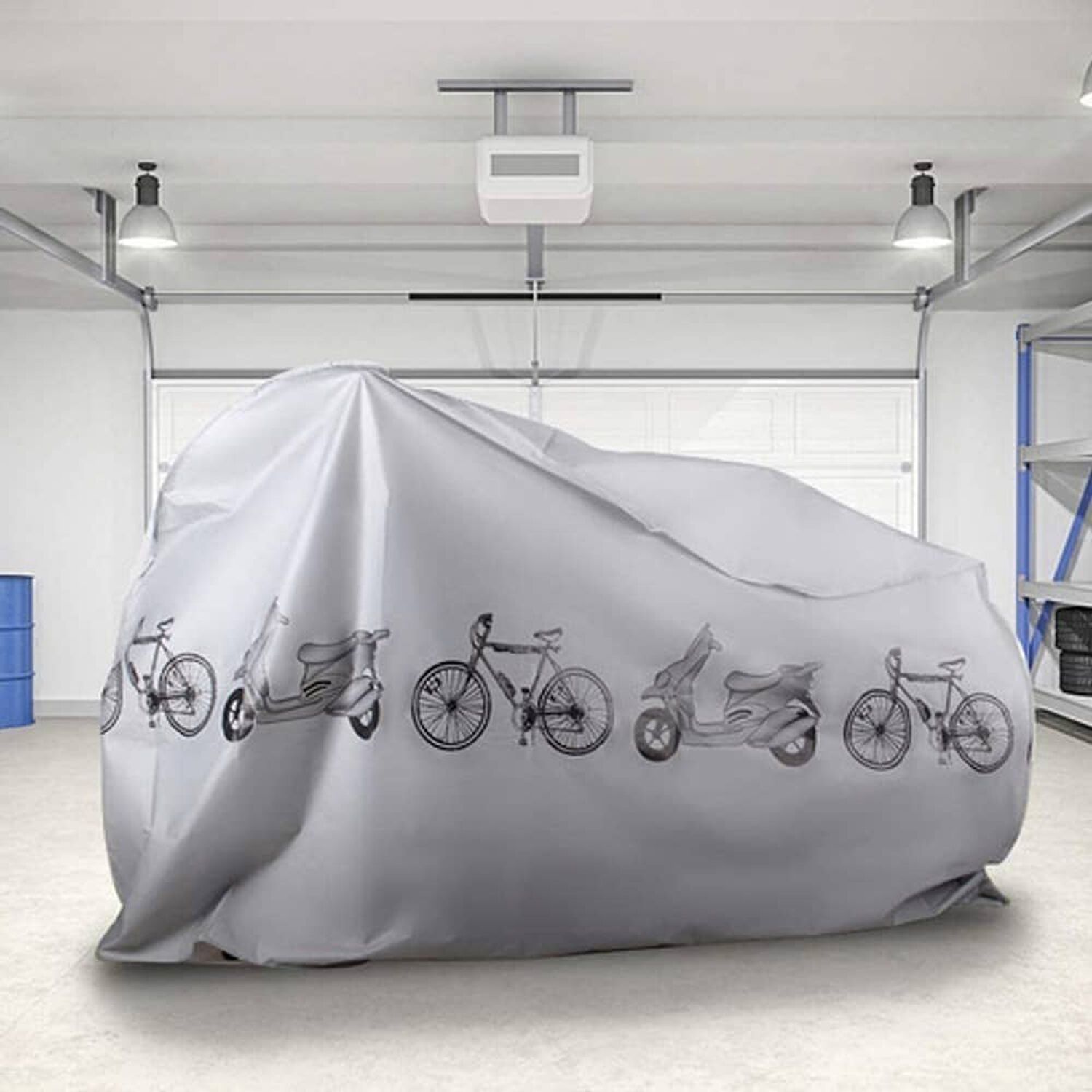 Funda Carpa Lona Cubre Moto Bicicleta Con Dise&ntilde;o image number 2.0