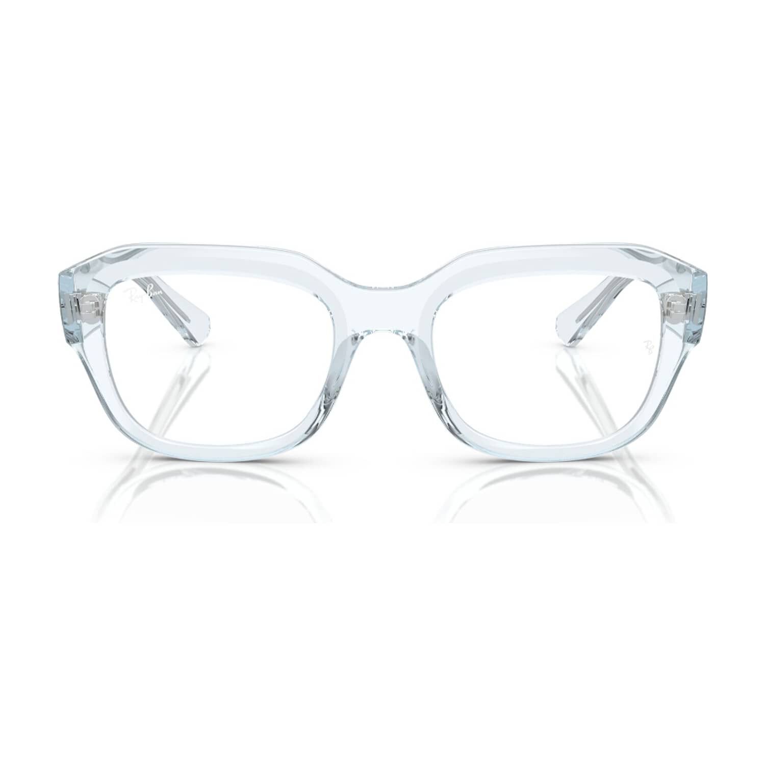 Lentes &Oacute;pticos Leonid Azul Transparente Bio-based Sustentable Ray-ban Optical image number 0.0