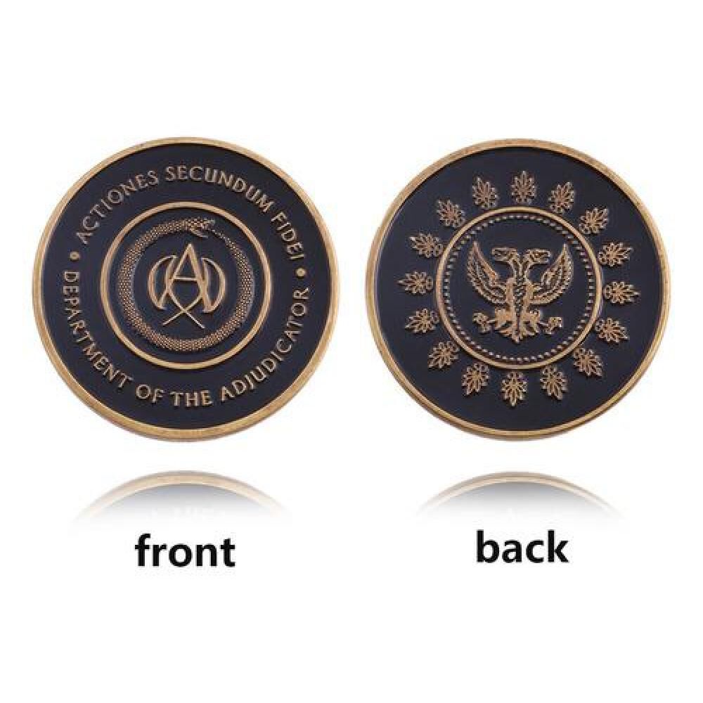 Pack Monedas John Wick Hotel The Continental & Adjudicator image number 1.0