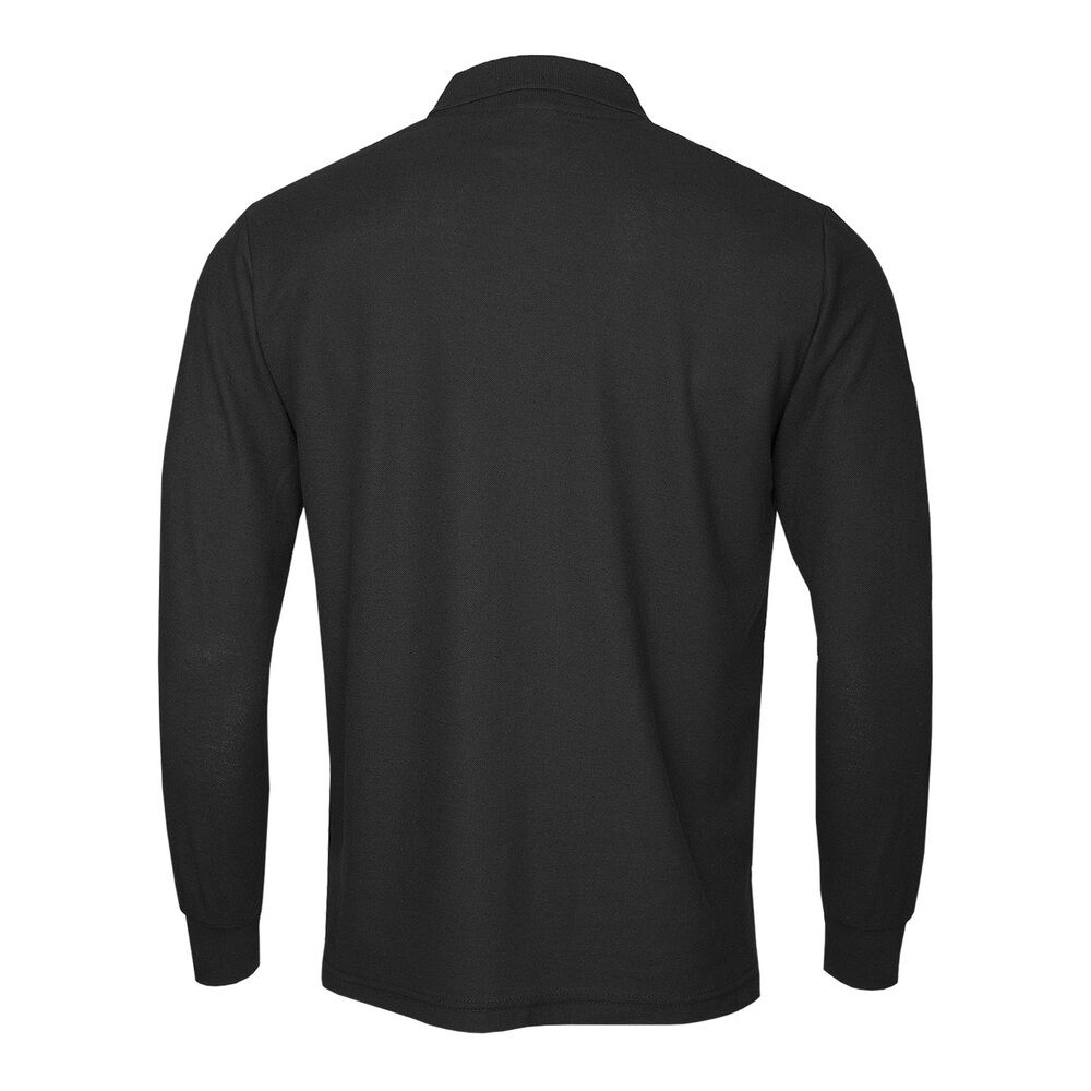 Polera Algodón Pique Manga Larga Velox Hombre image number 2.0