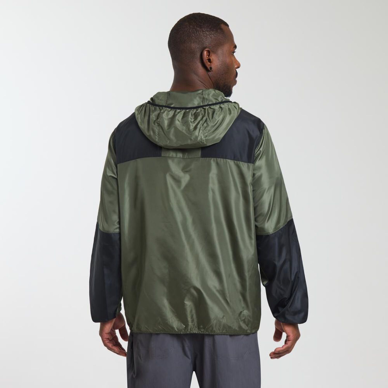 Chaqueta Deportiva Cuello Alto Con Capucha Hombre Wetland image number 3.0