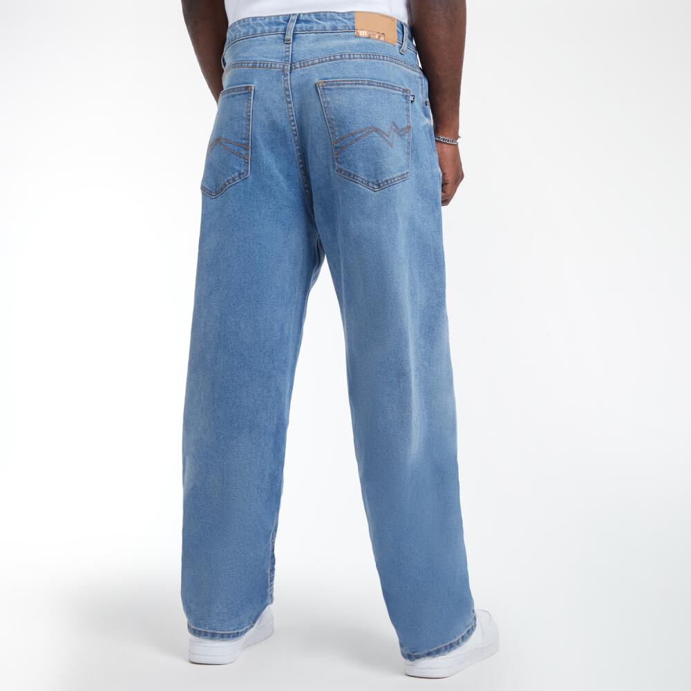 Jeans Tiro Medio Baggy Hombre Rolly Go image number 3.0