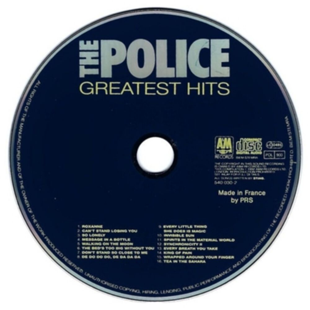 The Police - Greatest Hits | Cd image number 2.0