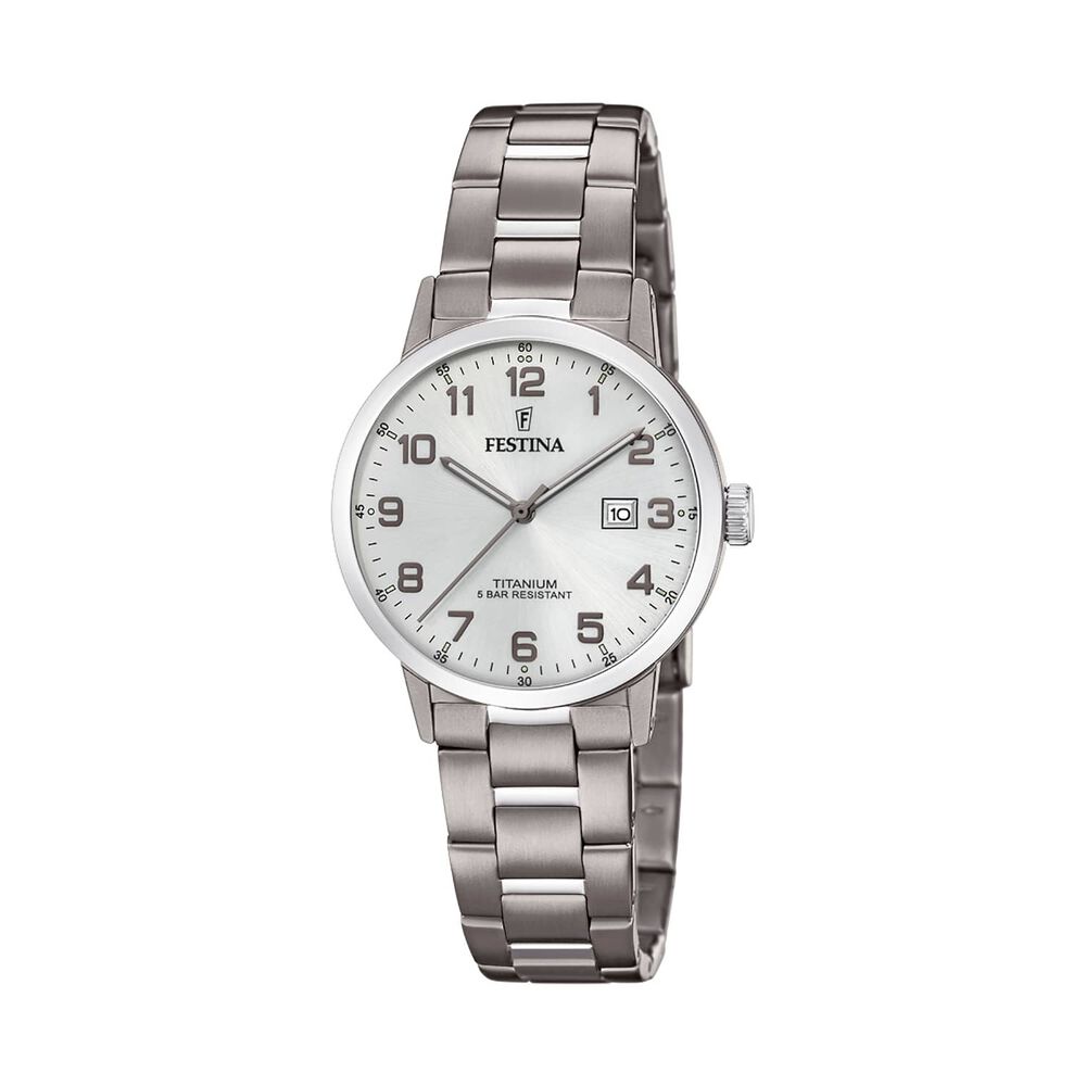 Reloj F20436/1 Festina Plateado Mujer Calendario Titanium image number 0.0