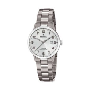 Reloj F20436/1 Festina Plateado Mujer Calendario Titanium