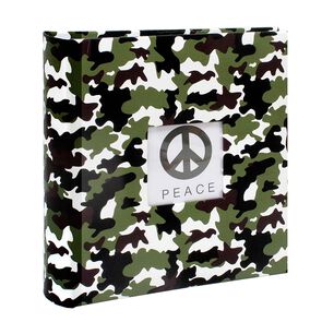 Album Camuflado Verde Con Memo 13x18 Cm / 200f Vgo