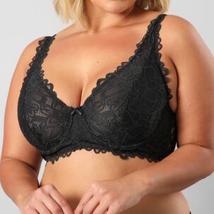 Sosten Bralette Encaje Flor Flores 13500-2