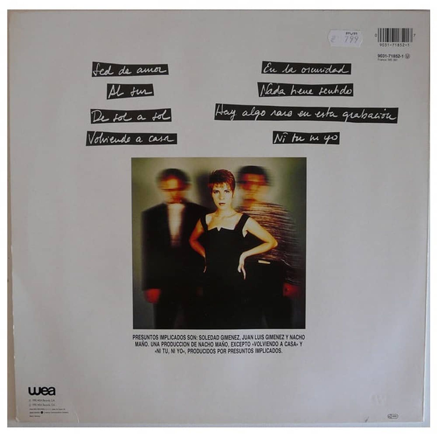 Presuntos Implicados - De Sol A Sol | Vinilo Usado image number 1.0