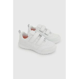 Zapatilla Zapato Escolar Blanca Colloky