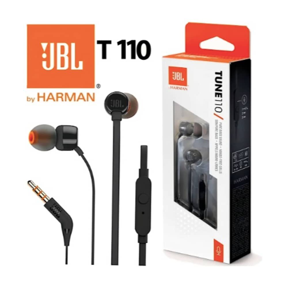 Aud&iacute;fonos In-ear Jblt110 Black image number 4.0