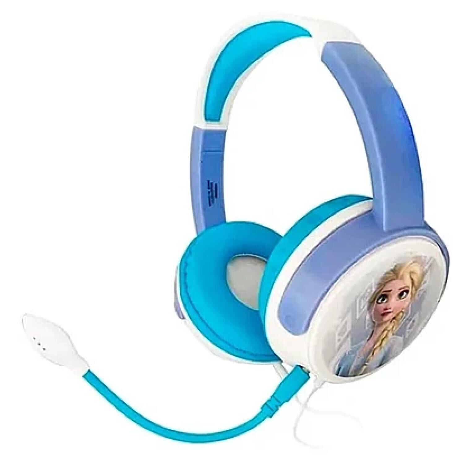 Audifono Gamer Infantil Overear Blanco Celeste Frozen image number 0.0