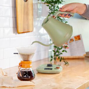 Hervidor Eléctrico Con Control De Temperatura Inteligente Cuello Cisne Mouvair Swan