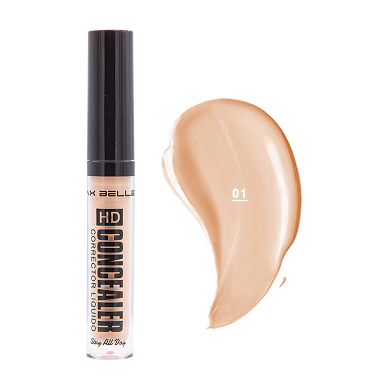 Corrector De Ojeras L&iacute;quido Hd Concealer 01 image number 0.0