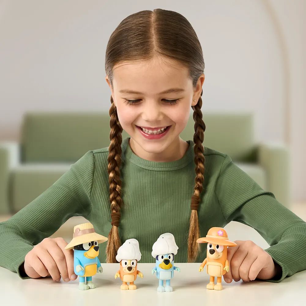Bluey Set 4 Figuras Family Bluey Aleatorio image number 3.0