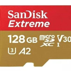 Tarjeta Microsd Sandisk Extreme 128gb Con Adaptador Sd