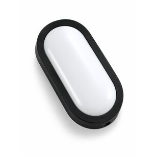 Foco Led Tortuga Negro 9w Para Muro Exterior Interior