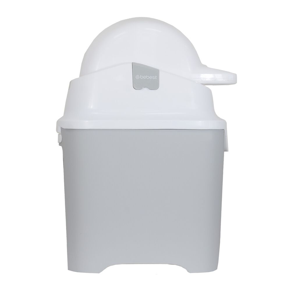 Contenedor De Pa&ntilde;ales Plateado Bebesit image number 2.0