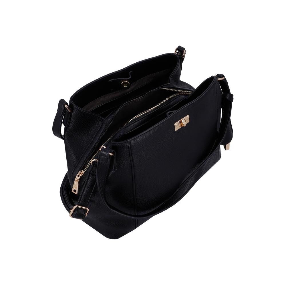 Cartera De Hombro Secret Minsk St6 L Negro image number 3.0