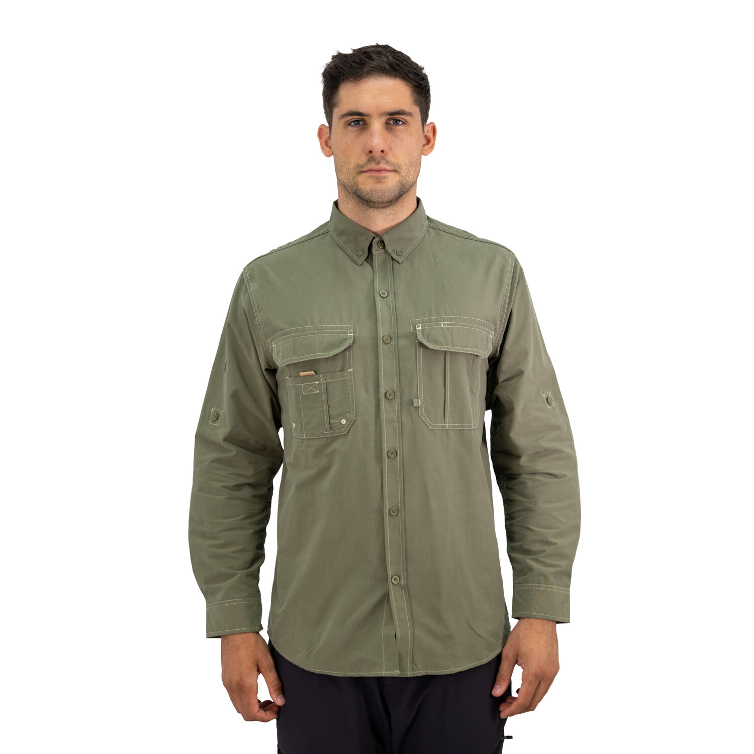Camisa Hw Duck Dry Verde image number 7.0