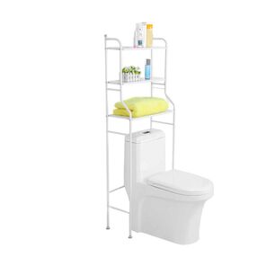 Estante Organizador De Ba&ntilde;o Metal 3 Niveles 153x48x25 Cm