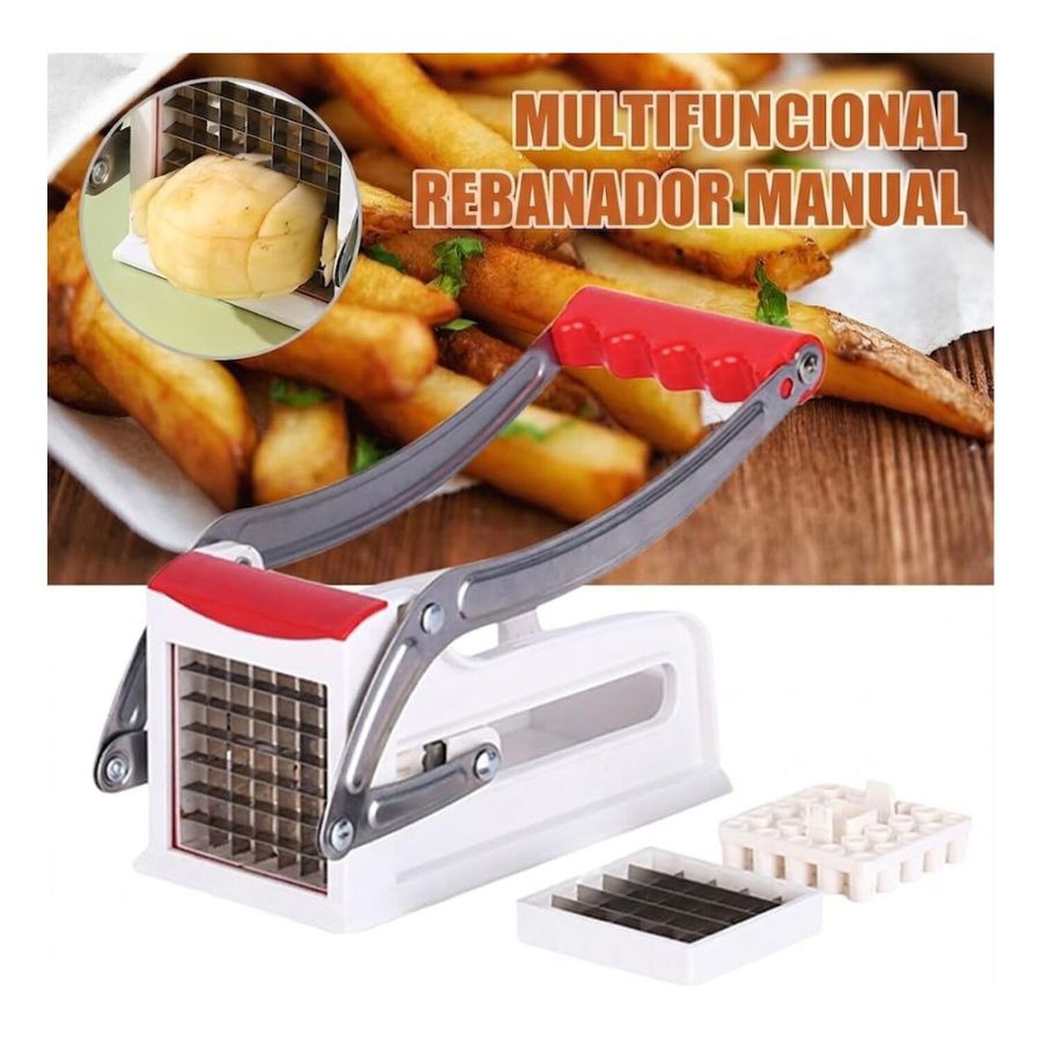Cortador Picador De Verduras Y Papas Manual image number 2.0