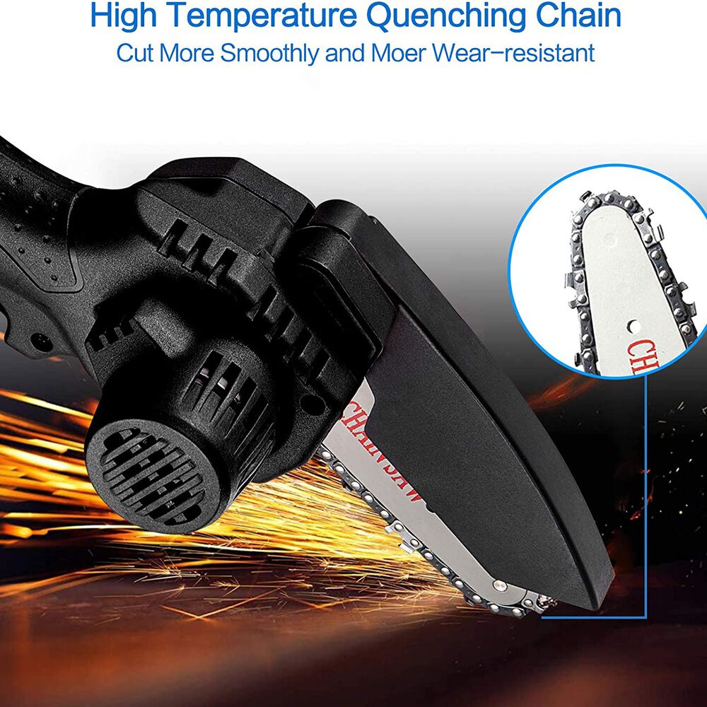 Motosierra Eléctrica Recargable Portátil 4" image number 3.0