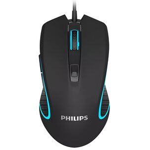 Mouse Para Gamers Philips G413 Full Rgb 6000 Dpi - 6 Botones