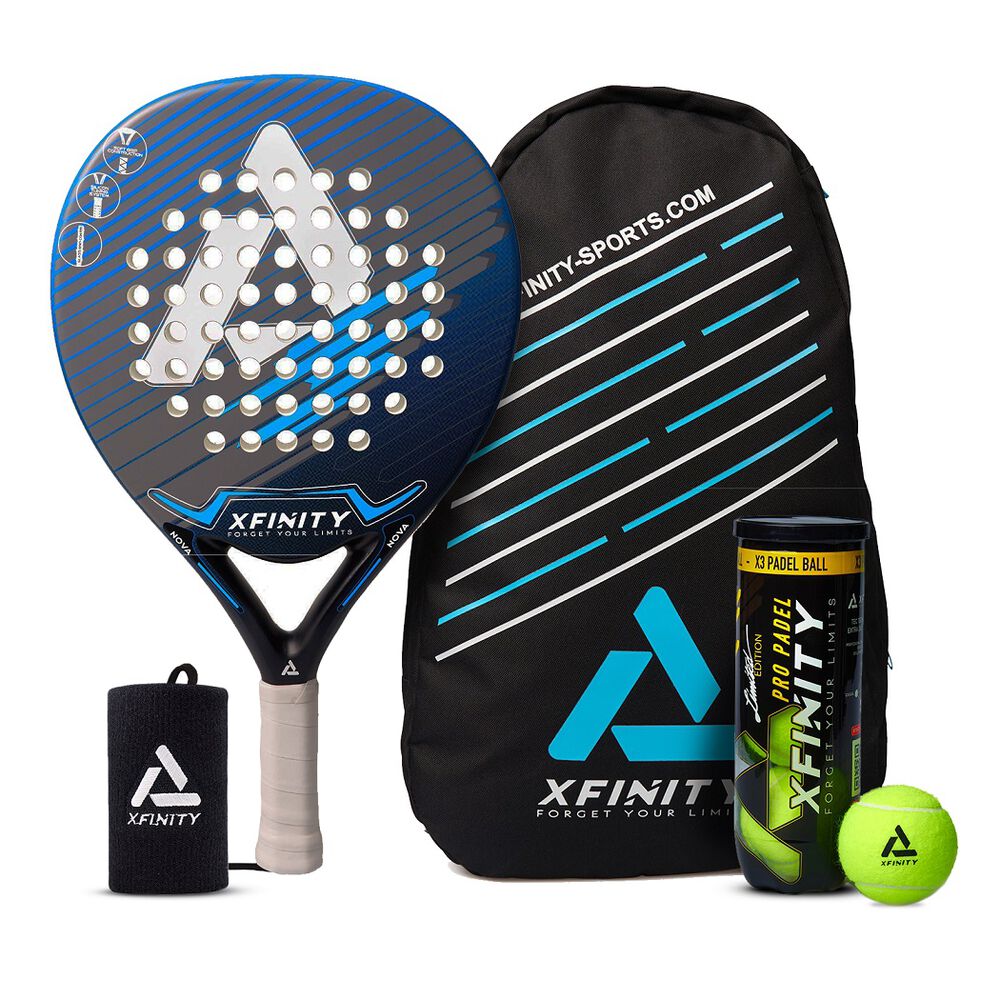 Pack Padel Xfinity Pala Nova - Mochila- Muñequera - Tarro image number 0.0