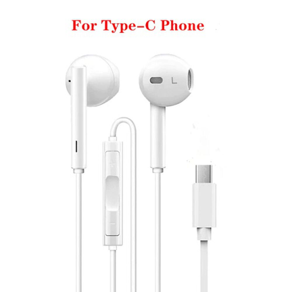 Aud&iacute;fonos Con Cable Y Microfono Entrada Tipo C Compatible Para Smartphone Celulares image number 3.0