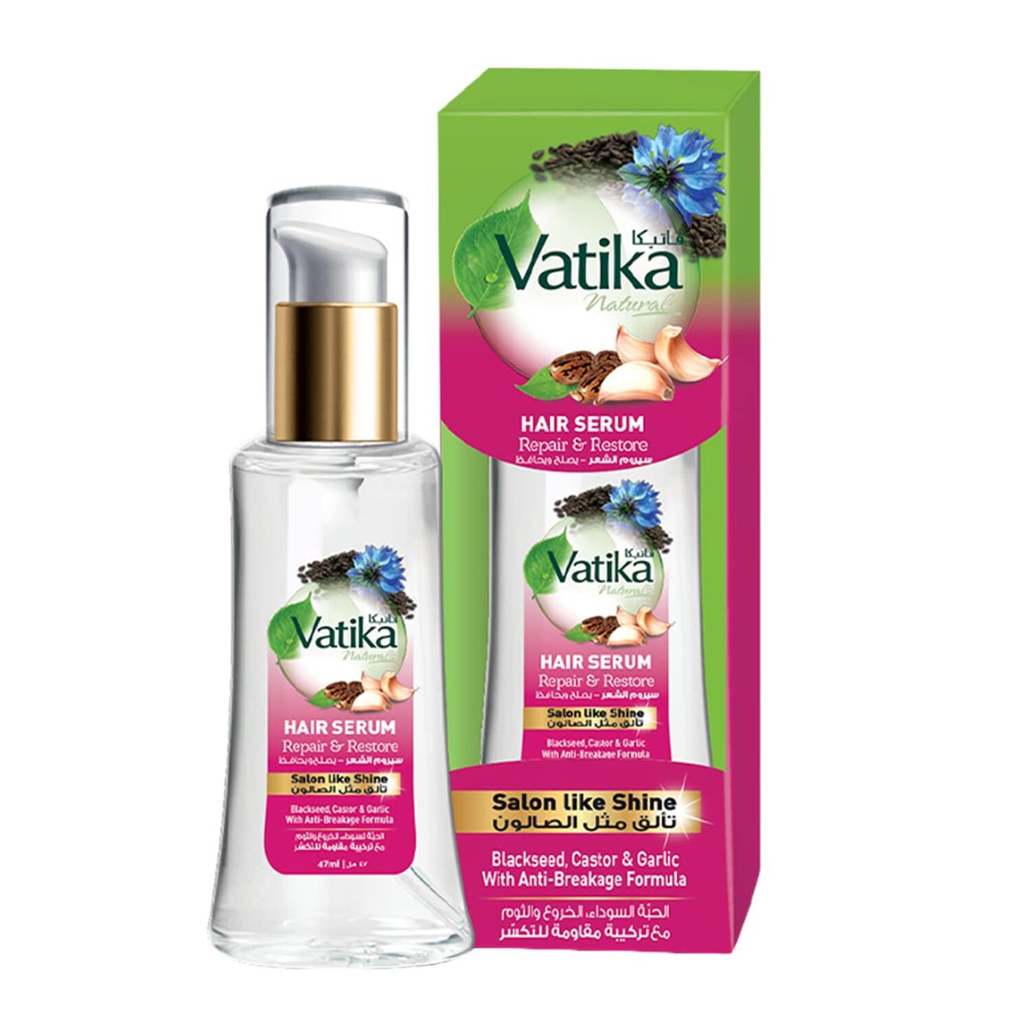 Vatika Serum Capilar Reparador & Restaurador 47 Ml image number 0.0