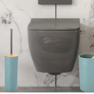 Cepillo De Ba&ntilde;o Con Tapa De Bamboo 41x9.2 Cm