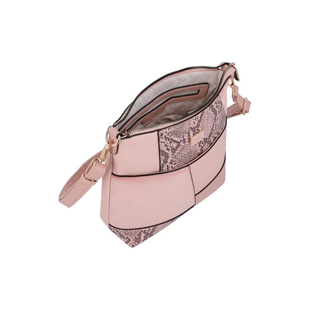 Bandolera Secret Cracovia St6 L Rosado image number 3.0