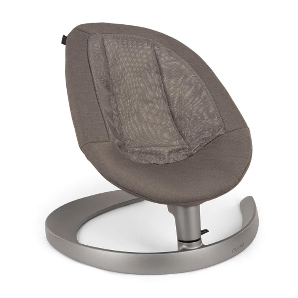 Silla Nido Baby Bouncer Leaf Grow Granite Nuna image number 2.0