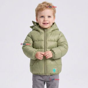Parka Dinosaurio Con Capucha Manga Larga Ni&ntilde;o Jump Kids