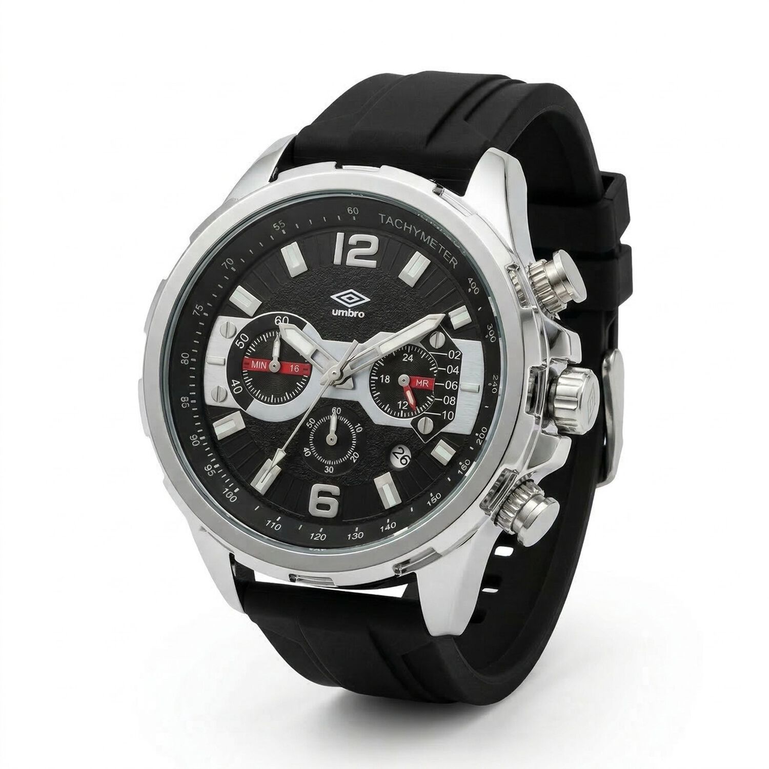 Reloj An&aacute;logo Hombre Umbro Plus Negro Umbp-1500-195 image number 1.0