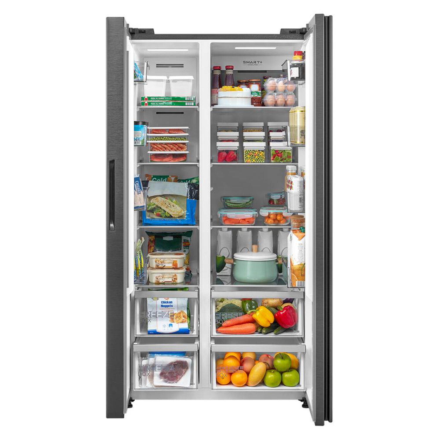 Refrigerador Side By Side Midea MDRS791FGEDX / No Frost / 592L / D image number 7.0
