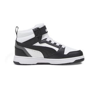 Zapatilla Urbana Ni&ntilde;o Puma Rebound V6 Mid Ac+ Ps Blanco/negro