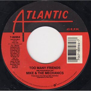 Mike + The Mechanics - The Living Years | 7" Single Vinilo Usado