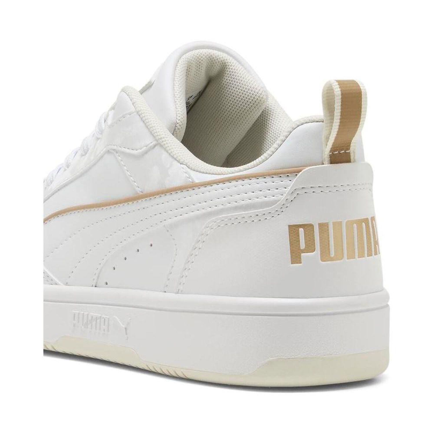 Zapatilla Urbana Mujer Puma Rebound V6 Low Dayinight Blanco image number 3.0