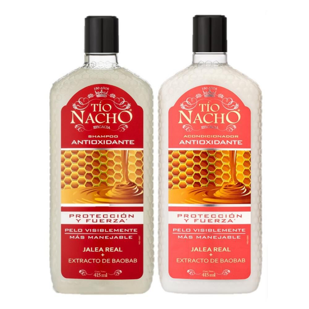 Pack Shampoo + Acondicionador Tío Nacho Antioxidante image number 0.0