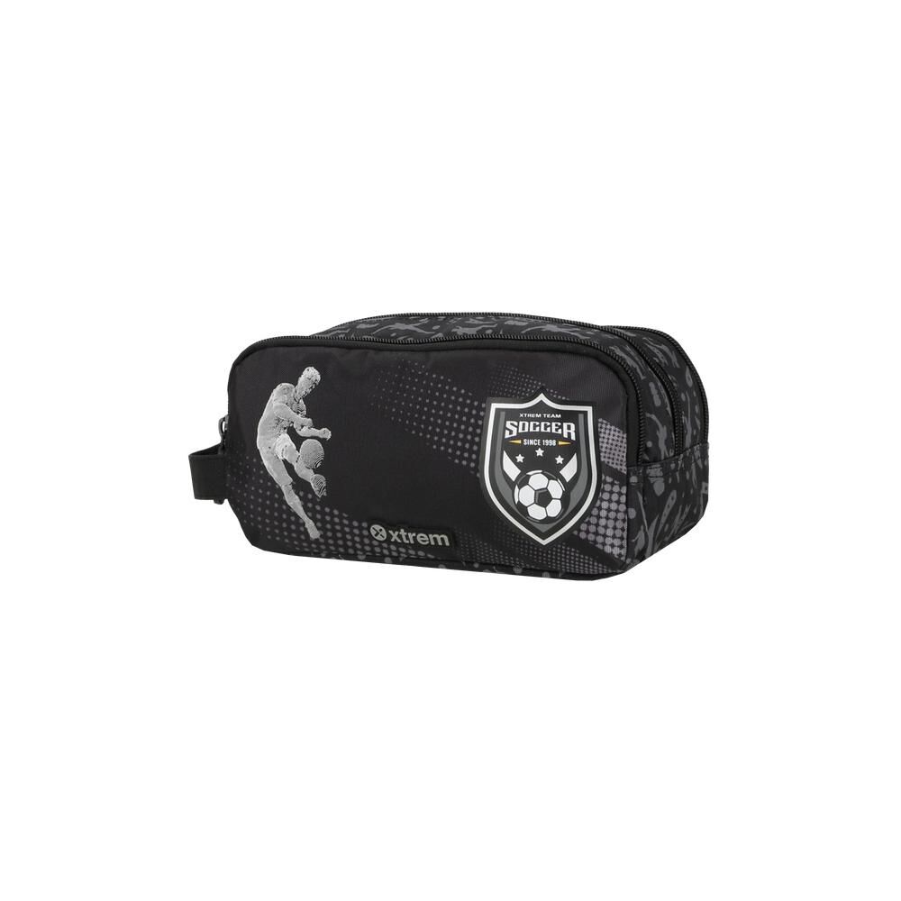 Estuche Xtrem University+ 6xt F&uacute;tbol Negro/gris image number 1.0