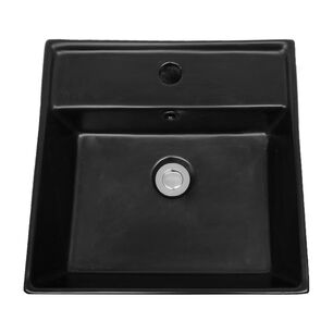 Lavamanos Sobreponer Domsa Be5028 Negro 42x41x15cm