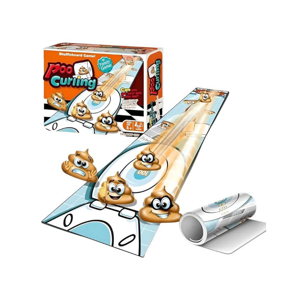 Juego De Mesa Curling Poo image number 0.0