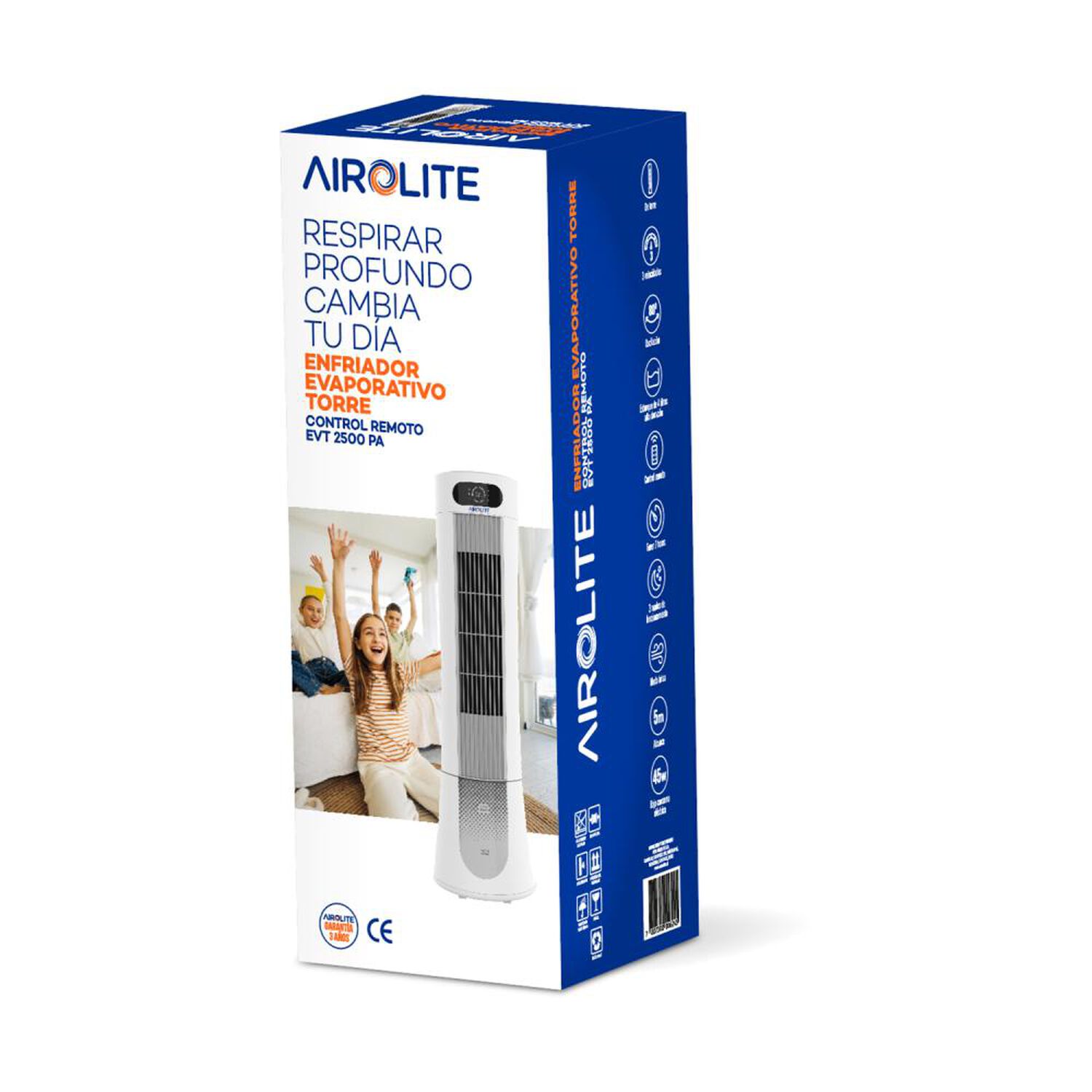 Enfriador De Aire Airolite EVT 2500 PA image number 5.0