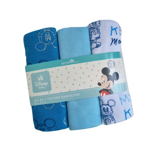Tutitos Tutos Para Bebe Bambino Set 3 De Algod&oacute;n Disney