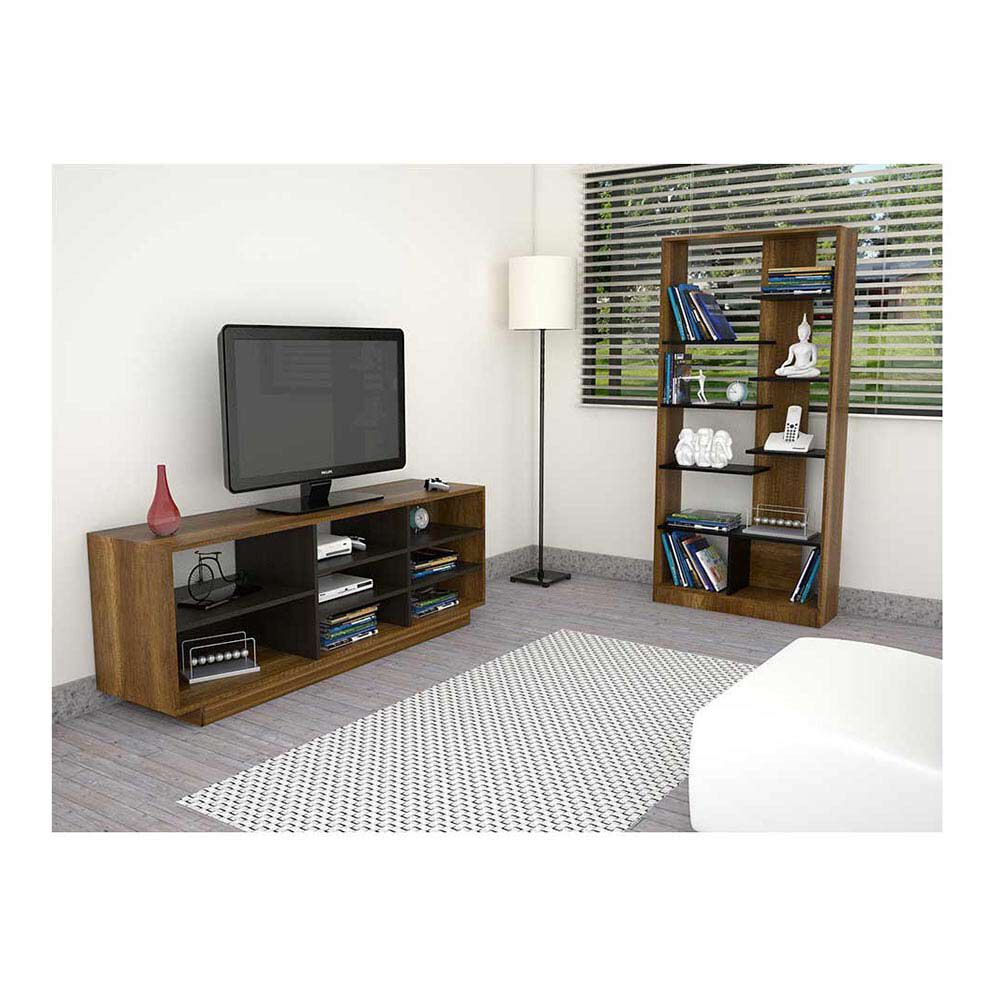 Combo Rack Con Biblioteca Tuhome Classic Color image number 0.0
