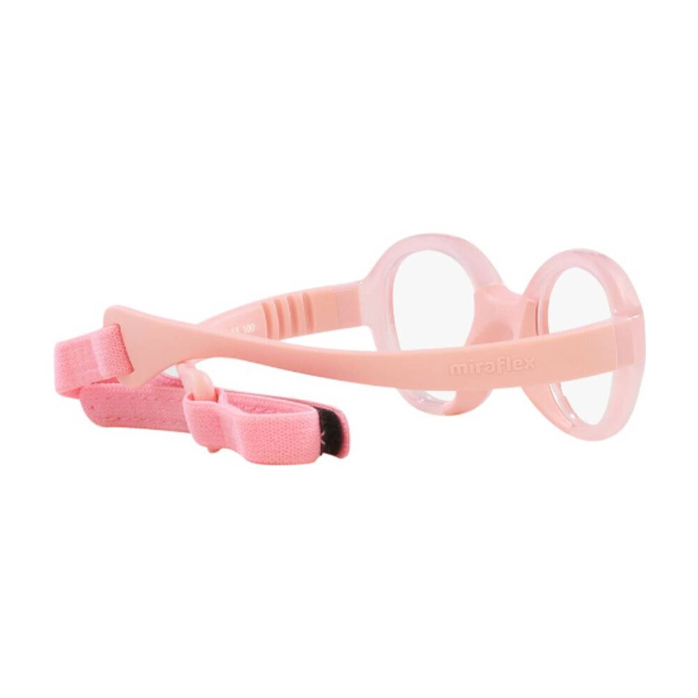 Lentes &Oacute;pticos Rosa Con Correa Miraflex Para Ni&ntilde;os image number 8.0