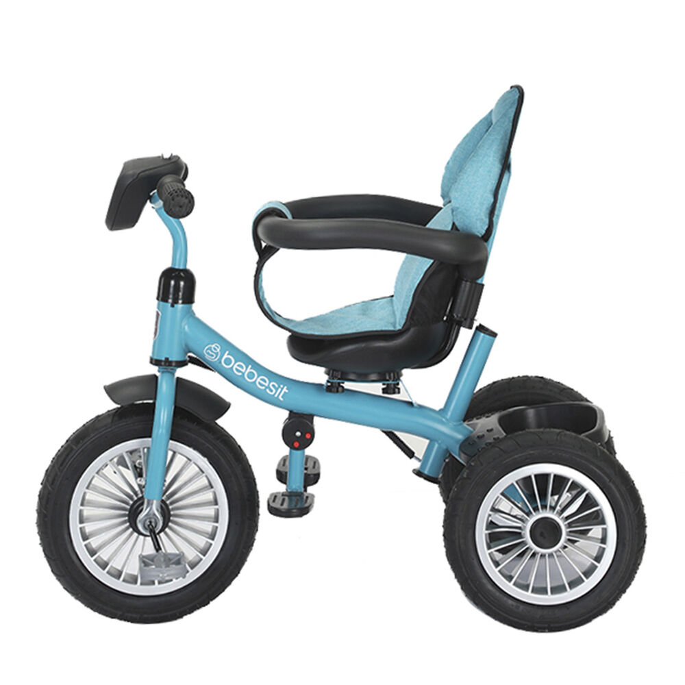 Triciclo Paseo Infantil 360 1326 Lx Verde Bebesit image number 6.0