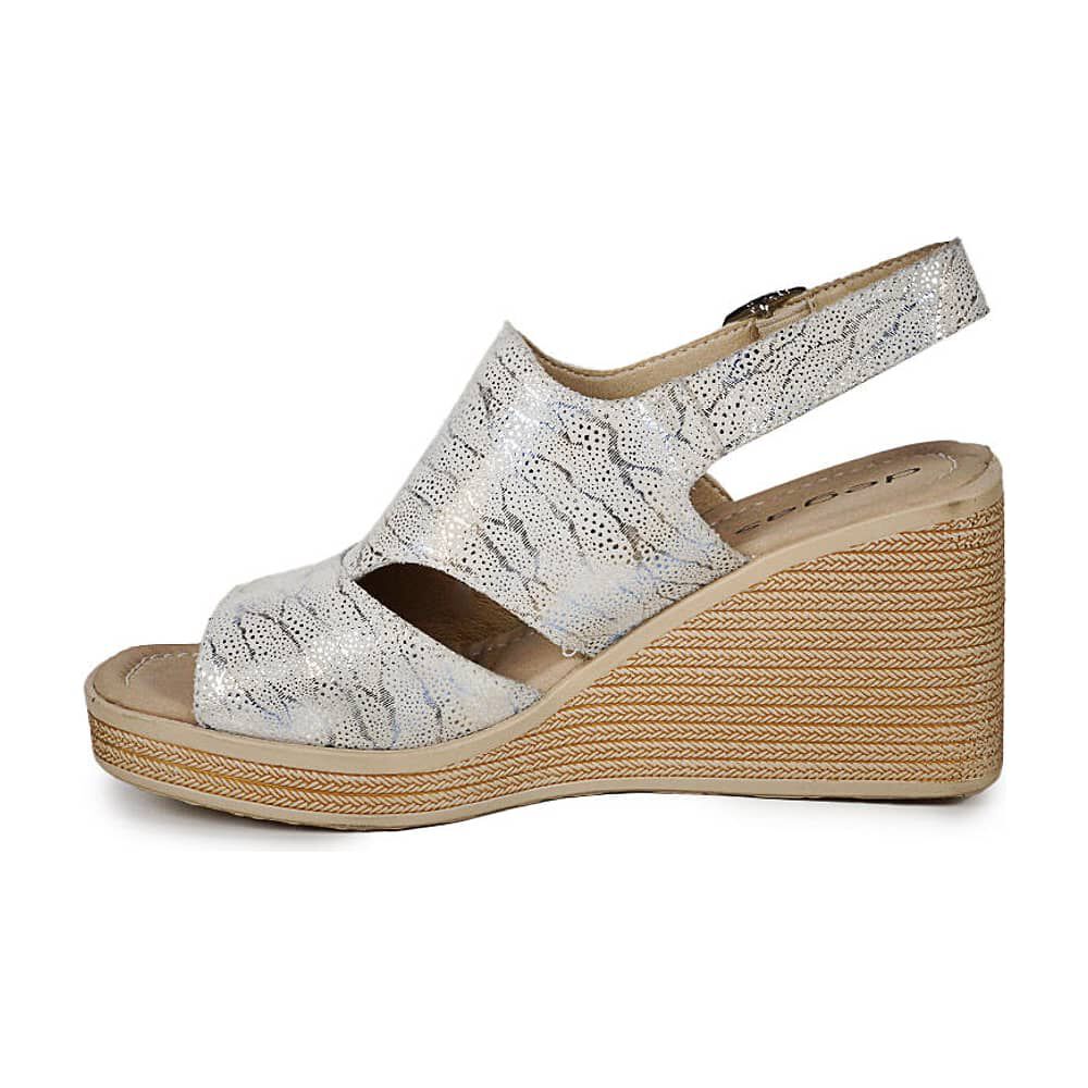 Sandalia Cuero Eines Beige image number 4.0